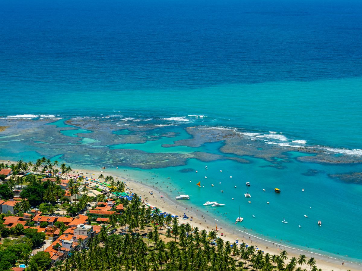 Бразилия с пляжами